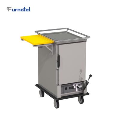 China 201 Stainless Steel New Arrivals Electric Mobile Food Warmer Machine Stainless Steel Holding Cabinet for sale