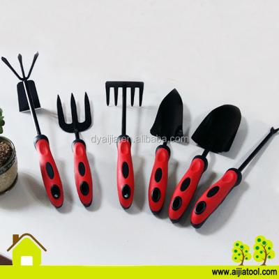 China Q235 With PP TPR Handle Garden Tool Kit Carbon Steel Hand Tool With Soft Handle for sale