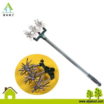 China Garden tool cultivator steel lawn dethatcher and aerator for garden work for sale