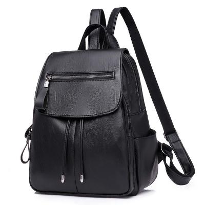 China Waterproof Ready To Ship Rucksack Factory Quality Leather Women Backpacks Fashion PU for sale