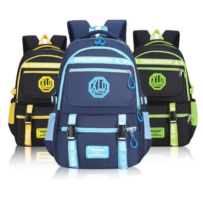 China Large Capacity School Backpack Teenage Waterproof Bag For Teenagers Boys Backpack School Bags for sale