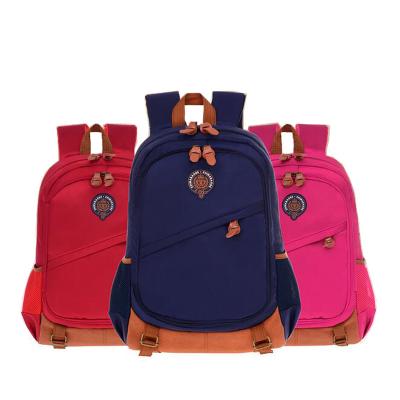 China Teenage College Notebook Bags Girls 600D Polyester Durable Cheap School Bagpack Backpack For Factory for sale