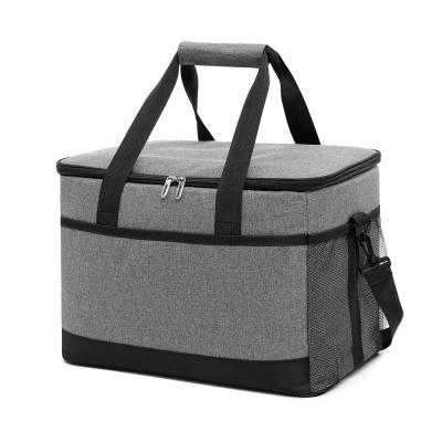 China Custom Large Capacity Waterproof Picnic Eco Thermal Adult Tote Insulated Lunch Bag Cooler for sale