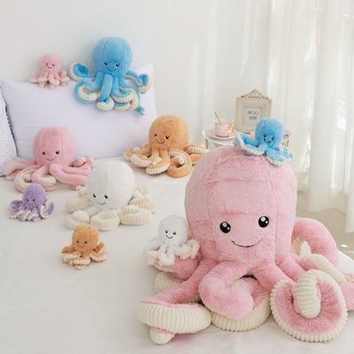 China Gift Or Promotion Octopus Shaped Plush Toys Custom Stuffed Toys Doll For Kids Birthday Festival Gift for sale