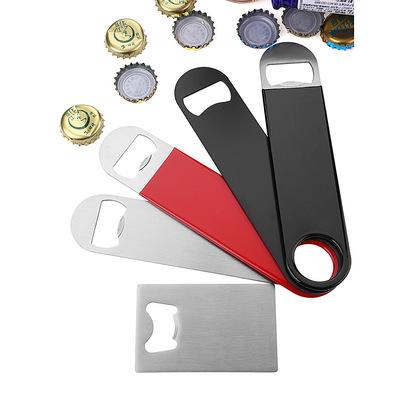 China Stocked Stainless Steel Bottle Opener Beer Bottle Opener, Blade Bottle Opener For Talent Holding Bar for sale