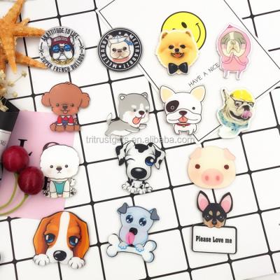 China Japan Harajuku Badge Acrylic Cartoon Pin Badges Bag Backpack Decoration Pins Icon for sale