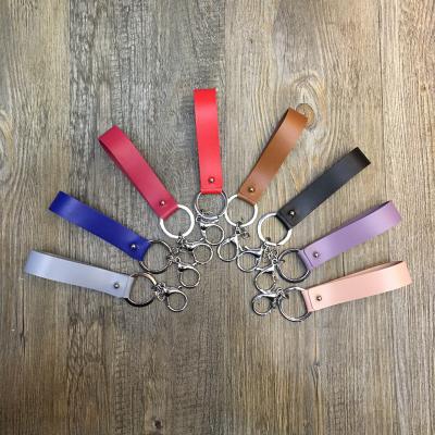 China Promotional Gifts Leatherette FOB Key Flags - Wristband Strap, Leather Key Chain Wristband Hand Strap For Wallet Purse for sale