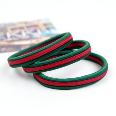 China Environmental Friendly Fashion Elastic Band Hair Tie Hair Accessories KKNEKKI Korean Elastic Rubber Hair Rope For Women for sale