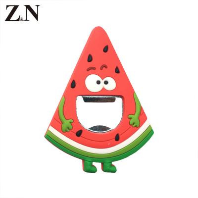 China Wholesale Custom 3D Logo Design Soft Metal Bar Hot Selling Colorful Cute PVC Stainless Steel Stocked Beer Bottle Opener for sale