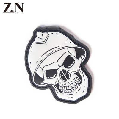 China Handmade OEM Customized Design Clothes Custom Fabrics Logo Rubber Pvc Soft Patch for sale