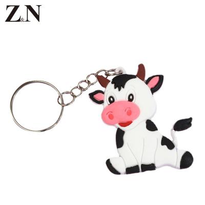 China Free Sample/Custom Soft Cute Animal Gifts 3D Cartoon Logo Rubber Promotion Pvc Keychain Cheap Price/Free Design/OEM Free Sample for sale