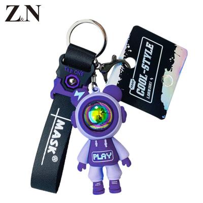 China Free Sample/Cheap Price/Free Design/OEM New Style Customized Sweet 3D Logo Rubber Cartoon Promotion Car PVC Key Chain Custom Made for sale