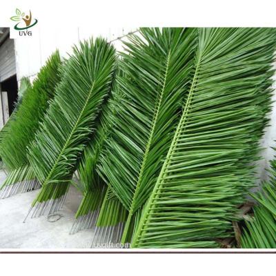 China UVG PTR010 Artificial Coconut Tree Leaves outdoor landscaping green plam for sale