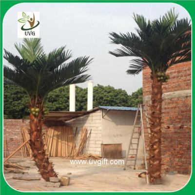 China UVG PTR017 natural look fake coconut tree and palm leaves for indoor outdoor landsacaping for sale