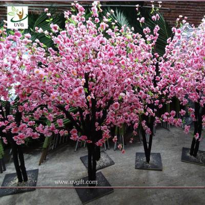 China UVG china wedding supplies party decoration pink artificial peach blossom trees for sale CHR152 for sale