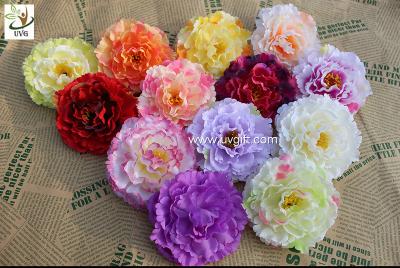 China UVG diy wedding decorations with colorful silk fabric penoy cheap artificial flowers FPN118 for sale