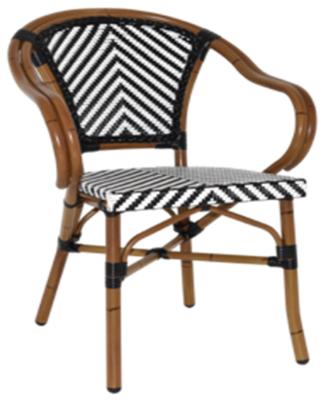 China 2022 New Design Outdoor Chair Traditional Packed Safe Stackable Wicker Patio Chair On Sale YT0A1 for sale