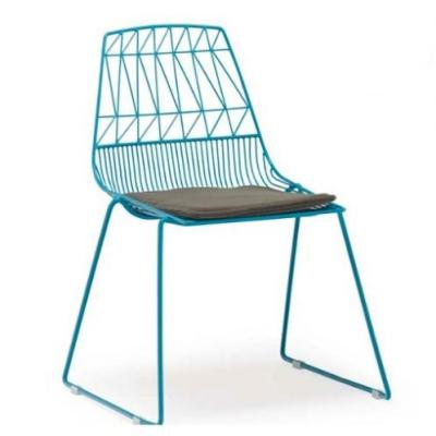 China 2022 Modern China Wholesale Cheap Comfortable Indoor Outdoor Metal Wire Mesh Chair On Sale YTOM08 for sale