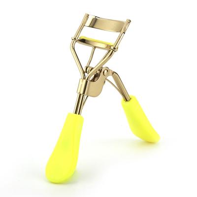 China Yellow Eyelash Makeup Eyelash Applicator Tool Private Label Eyelash Curler Eyelash Tweezers and Scissors for sale