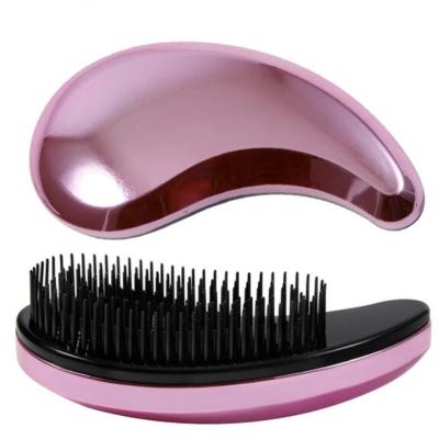 China Manufacturer Customized Child Natural Magic Wet Quick Straightener Waterproof Plastic Tangle Free Plastic Detangling Free Hair Brush for sale