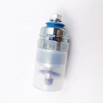 China Excavator Stop Solenoid Valve Cut-Off 24V Diesel Solenoid Valve For Excavator Spare Parts for sale