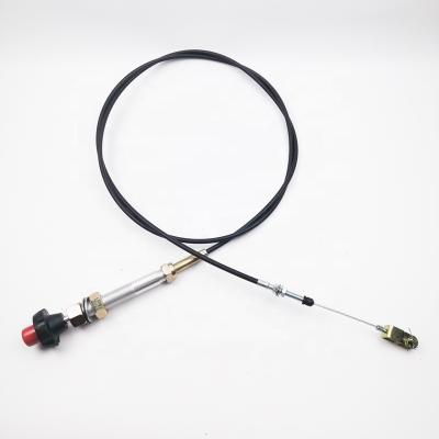 China Excavator Hot Sale Excavator Spare Parts Throttle Cable For SWE50 60 70 80 Excavator Throttle Cable for sale