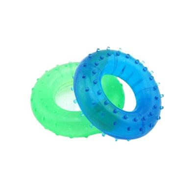 China Lightweight Colorful Transparent Grip Strength Training Grip Ring for sale