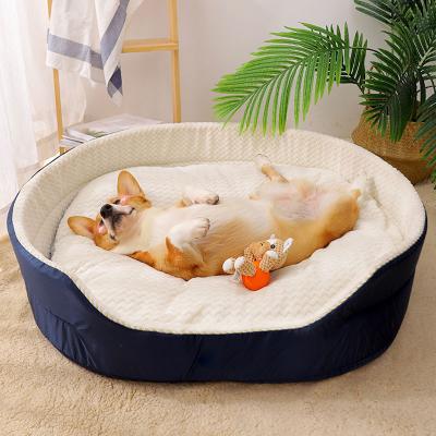 China 2021 Hot Sales Removable Cover Dog Suede Memory Foam Couch Plush Luxury Pet Bed Orthopedic Padded Mattress for sale