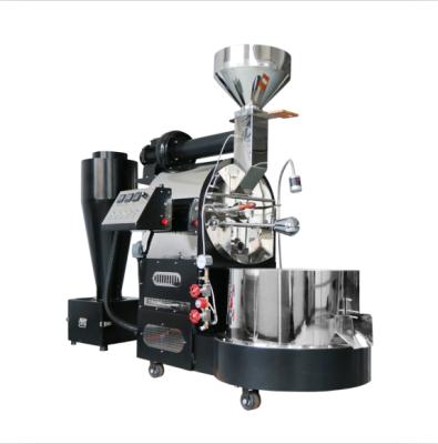 China Commercial Electric Coffee Bean Roaster Hot Air, Car 12kg Gas Coffee Burner for sale