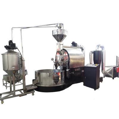 China Car 60 Kg Coffee Roasting Machine , Coffee Role Roasting Machine With Stoner for sale