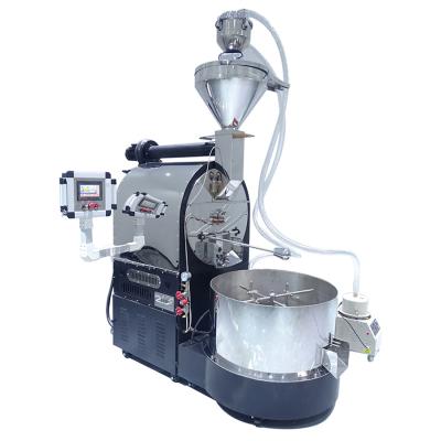 China Industrial 30kg car coffee burner roasting machines, shopping machine roasted coffee with cooling tray for sale