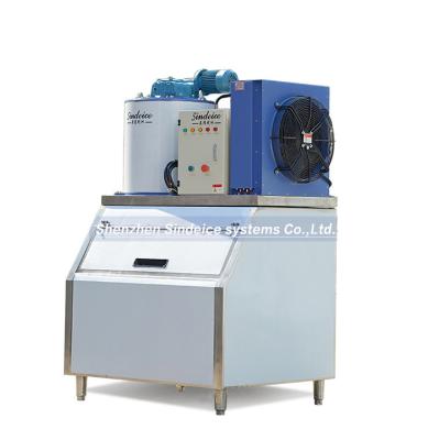 China China commercial factory stock/snow ice machine 500kg/best ice machine direct flake ice machine for fish and supermarket for sale