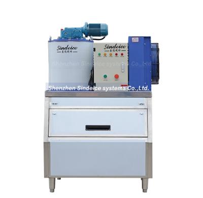 China 2020 new arrival fresh-keeping 300kgs per day flake ice machine for supermarket fish/freshfood/seafood/meat cooling for sale