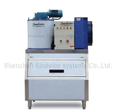 China 300KGS Hotels Commercial Dry Flake Ice Machine With Good Price Of Fishing/Fresh Keeping for sale