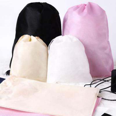 China Fashionable Functional Bag Backpack Pouch Travel Drawstring 40*50 (15.7*19.7inch) Promotional Non-woven Shopping Bag for sale