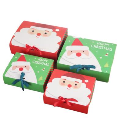 China Handmade Hot Sale Christmas Box Custom Christmas Gift Packing Box for sale