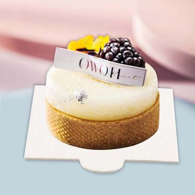 China Black and White Disposable Grade Cake Boards for Mouse Cake for sale