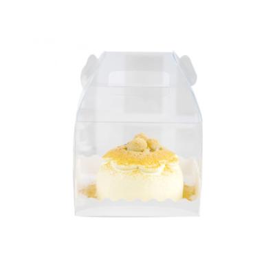 China China Manufacturer Disposable Plastic Cheesecake PET Box For Wholesale for sale