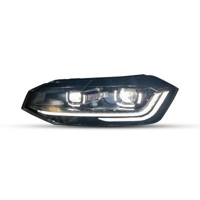 China HEADLIGHT FOR POLO 19 HEADLIGHT FOR VW 19 POLO OLD TYPE TO NEW TYPE LOOKS LIKE 23 POLO HALOGEN/XENON/LED LAMP polo for sale