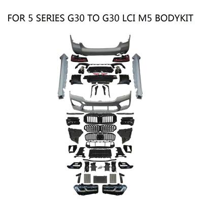 China BODYKIT FOR BMW 5 SERIES G30 TO G30 ​​LCI M5 BODYKIT BODYKIT G30/G38 TO G30/G38 LCI M5/M-TECH LASER TO FULL LED TAIL LIGHT 5-SERIES (G30) HEADLAMP for sale