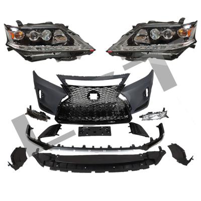 China ABS Auto Body Kits For 2009-2015 LEXUS RX270 RX350 Upgrade RX450 Sport Grill LED Headlight 2009-2015 for sale