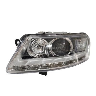 China Car Steady Headlight FOR AUDI 2009-2012 A6L C6 HID LED Headlight DRL for sale