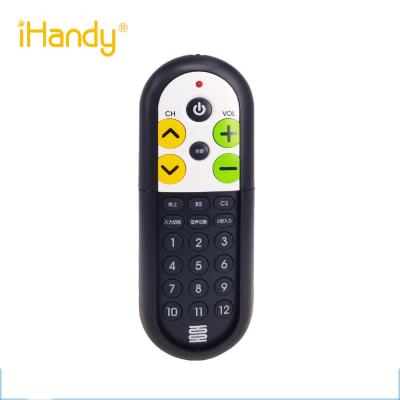 China iHandy Universal Older TV SYSTO YF-H2502 Japan TV Remote Control Replacement with Lesser Keys Smart Slide Cover for sale