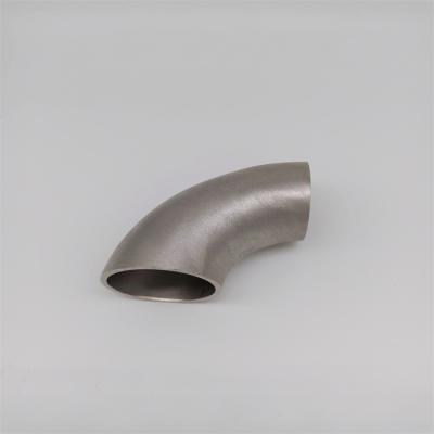 China 90 Degree Stainless Steel Sliver Elbow Butt-Welding 180D Long Radius Bend for sale