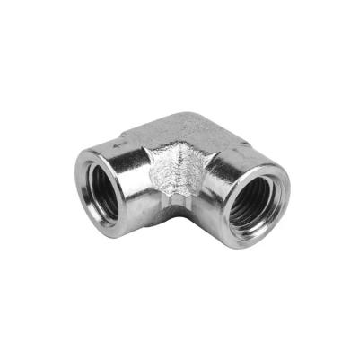 China China Wholesales Carbon Steel / Stainless Steel NPT Female Threaded Hydraulic Pipe Fitting Elbow for sale