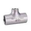 Chine Asme b16.9 schedule 40 steel pipe fittings tee pipe reducing tee stainless steel dn100 equal tee 304 à vendre