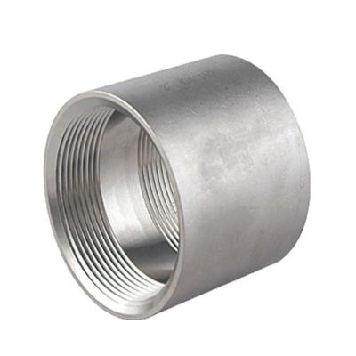 中国 Female Threaded Socket Fittings Coupling Pipe Half Coupling Npt Bsp Male Thread Coupling 販売のため