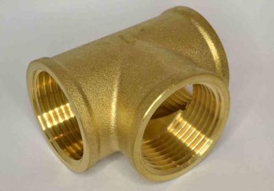 Cina Fabbrica cinese Equal Tee Pipe Fittings in ottone Tee 6