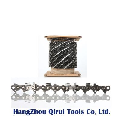 China 2-Stroke MAYA Sawchain for forest use .325 .058 roun corner chisel semi cutter tjth backlash safty for sale