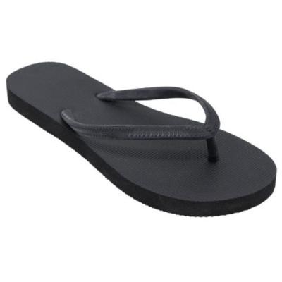 China Hot Selling Anti-Smell Branded China Beach Simple Solid Sandal Slippers Flip Flops for sale